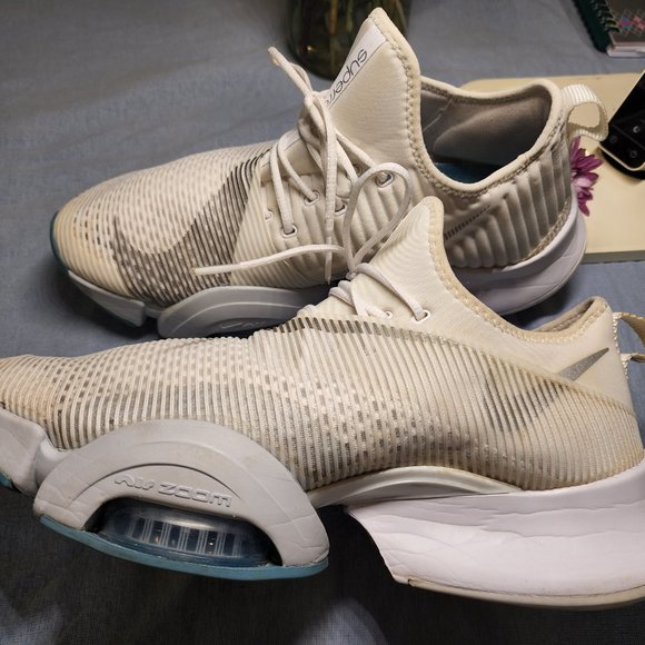 Nike Air Zoom SuperRep 2 White-Gray Mens Size 11 RARE Trainer - Picture 3 of 5